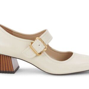 Sam Edelman Tammey Block Heel Leather Mary Janes - 8.5